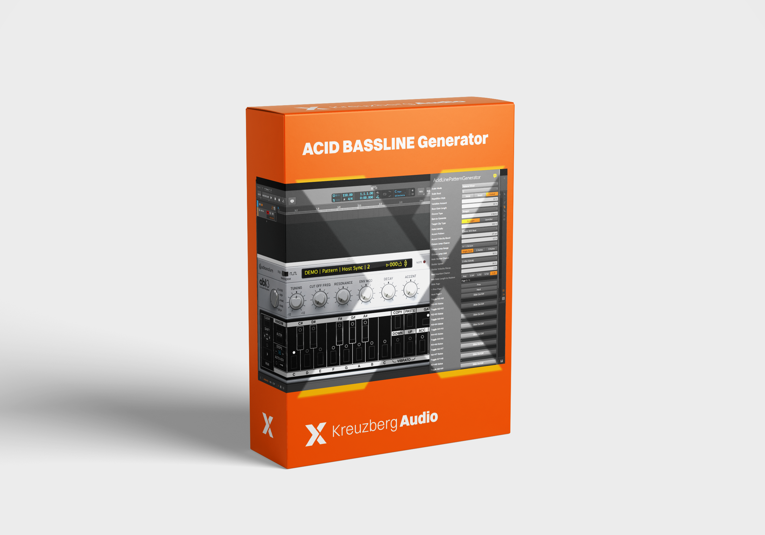 Acid Line Pattern Generator: Authentischer 303 MIDI Bassline Generator ...
