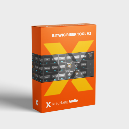 Riser Tool 2: Transition & Riser Generator für Bitwig Studio