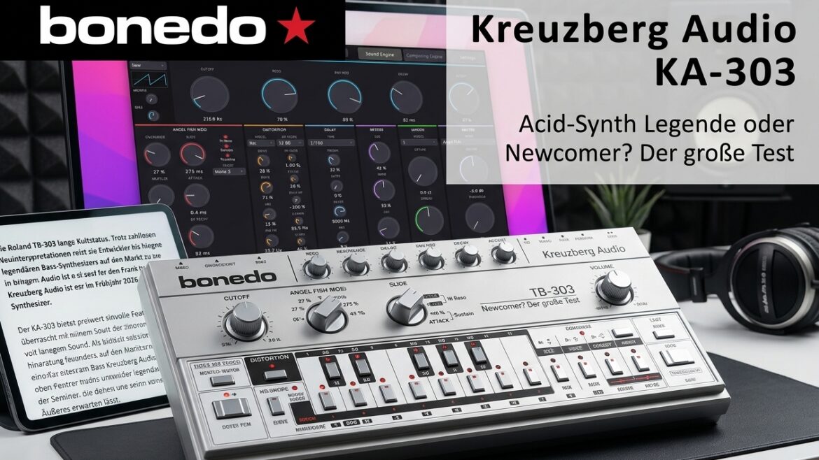 Kreuzberg Audio KA-303 Acid-Synthesizer im bonedo Test, vier von fünf Sternen