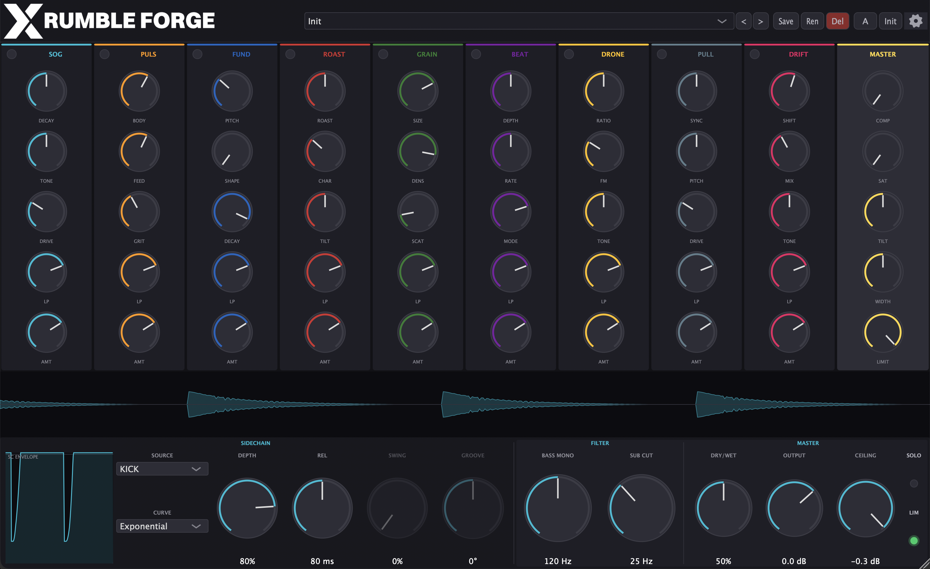 RUMBLE FORGE GUI