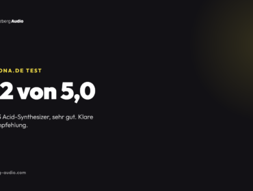 KA-303 acid synthesizer reviewed by AMAZONA.de, 4.2 out of 5.0 points