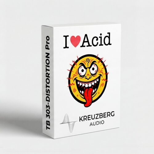 TB-303 Distortion Pro 1-Knob Effekt-Plugin