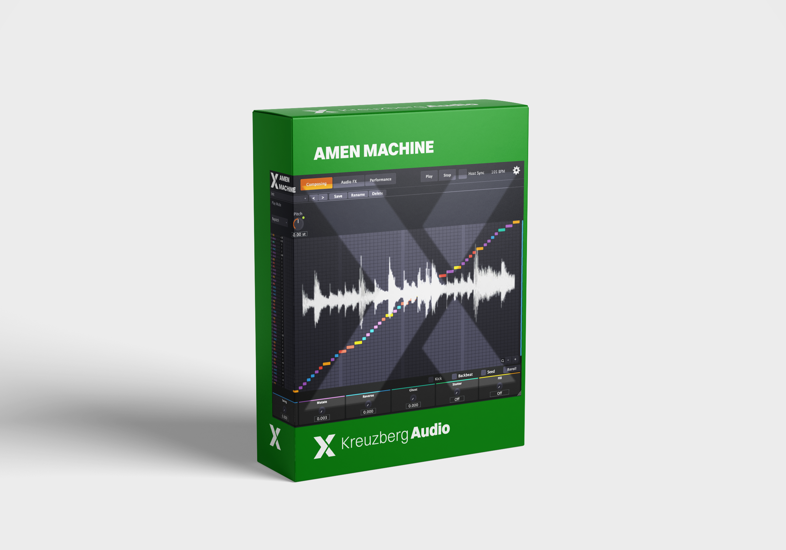 Amen Machine product box